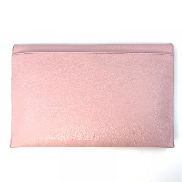 BGents leather Laptop Tablet, Couvert pinku, detail